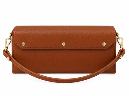RAUNIV Women's TAN PU Sling Bag | Stylish Crossbody Handbag