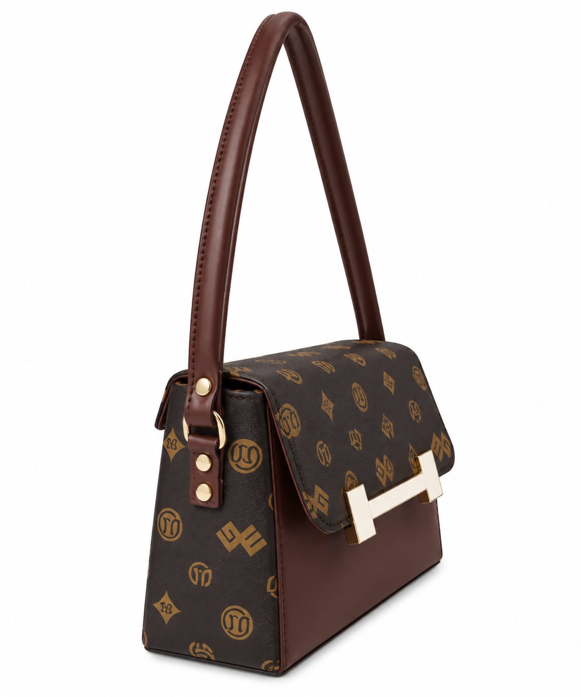 RAUNIV Women's Premium PU Leather Sling Bag | Stylish Brown Handbag