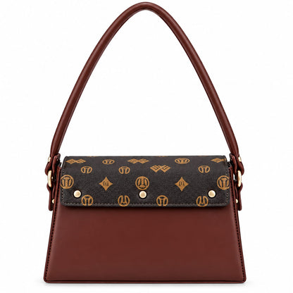 RAUNIV Women's Premium PU Leather Sling Bag | Stylish Brown Handbag
