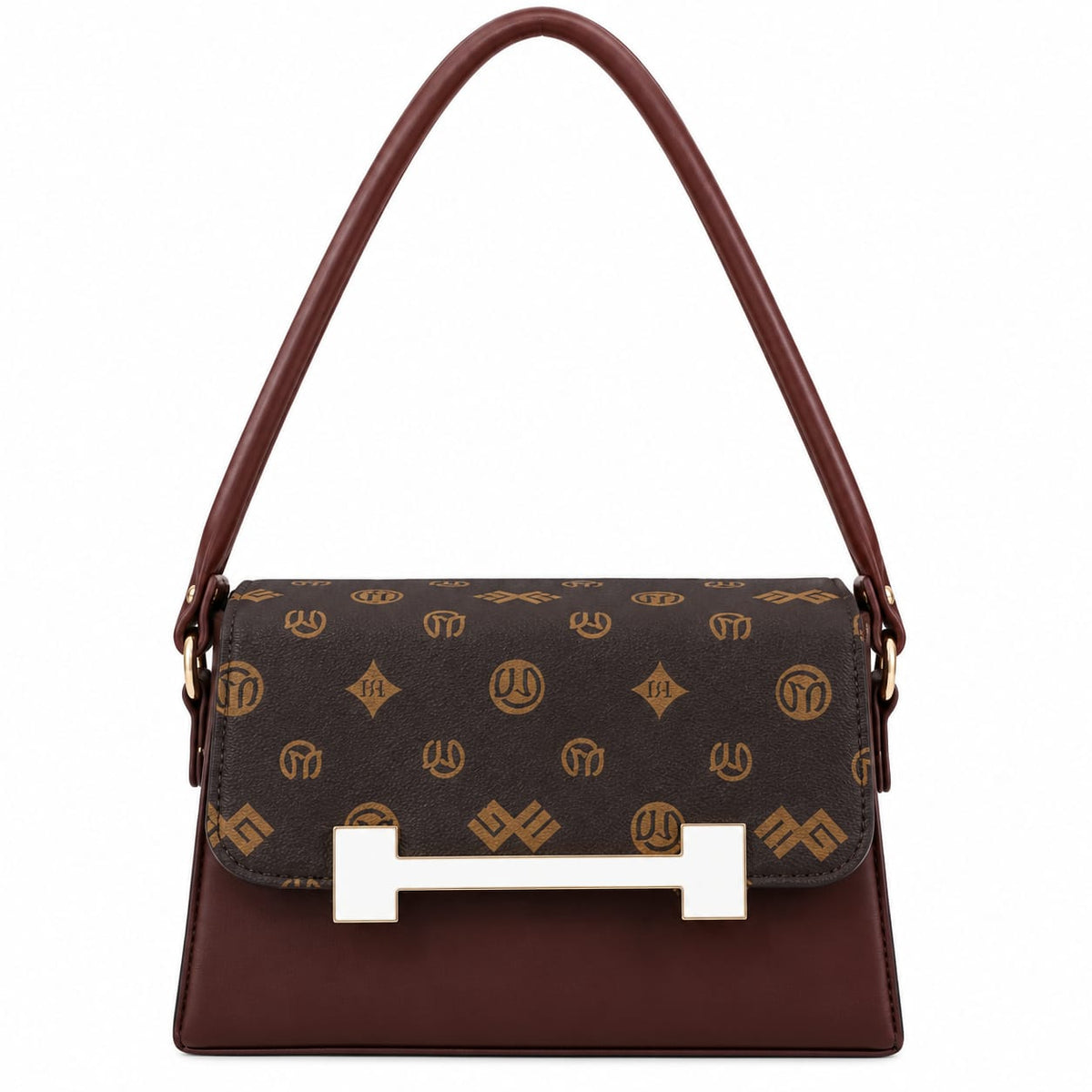 RAUNIV Women's Premium PU Leather Sling Bag | Stylish Brown Handbag