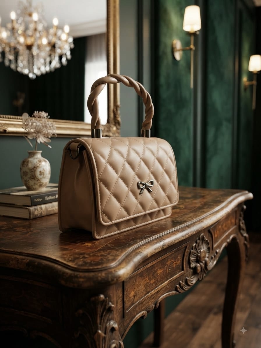 RauNiv Women’s Quilted Handbag