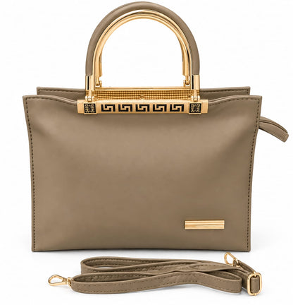 RAUNIV Women's PU Leather Handbag | Stylish Top Handle Shoulder & Sling Bag