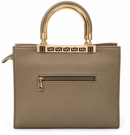 RAUNIV Women's PU Leather Handbag | Stylish Top Handle Shoulder & Sling Bag