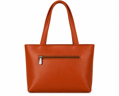 RAUNIV Women's Premium PU Leather Handbag | Stylish Tote Bag | TAN